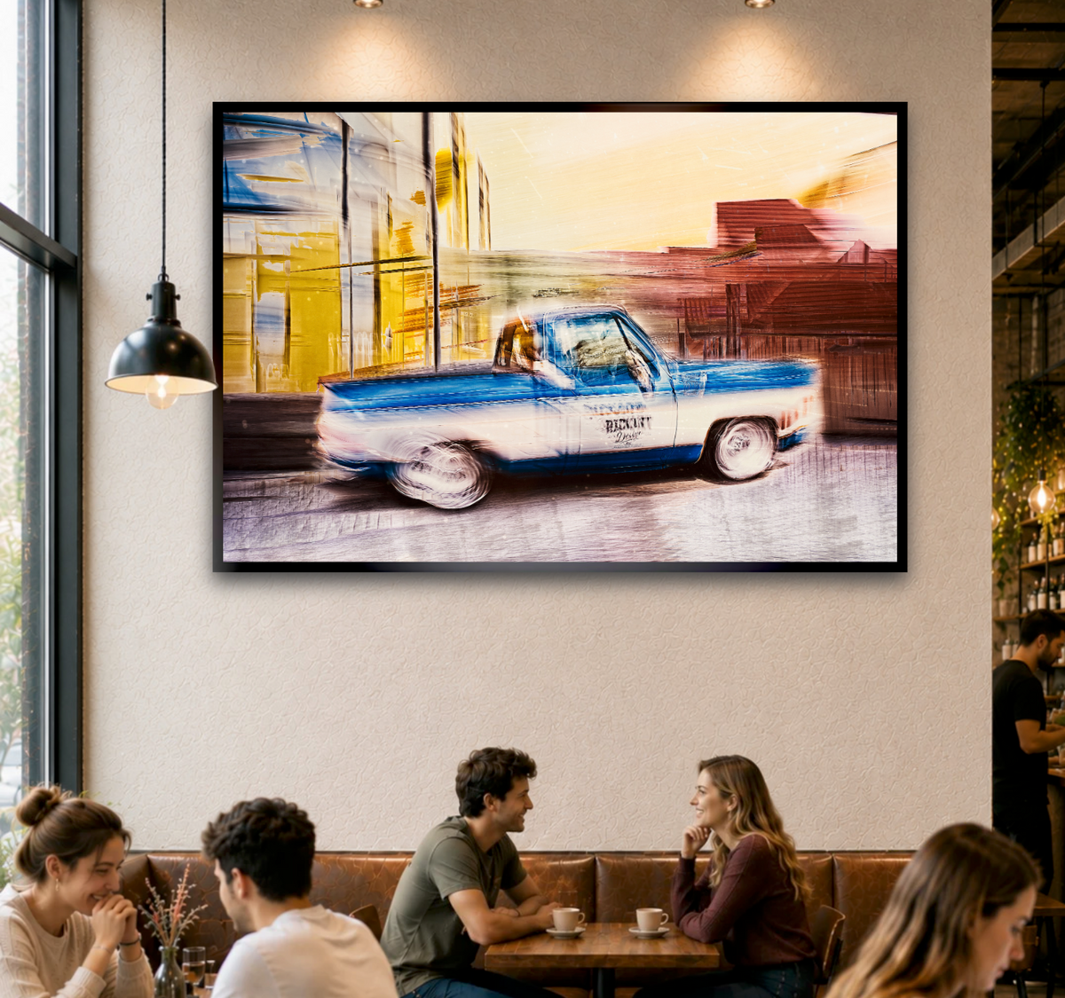 American classic vintage truck wall art photography prints art by Douglas Carr
