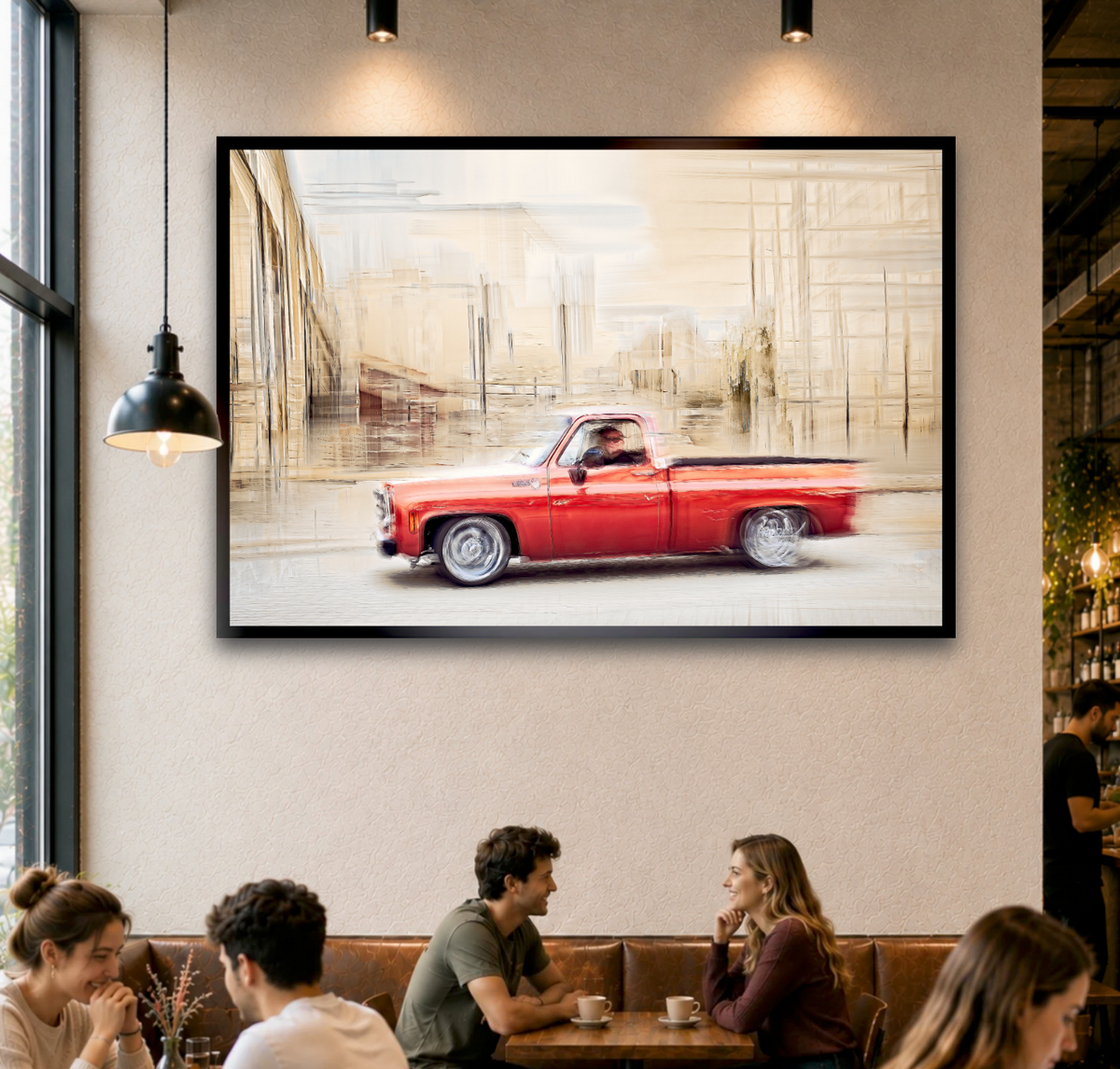 American classic vintage truck photography wall art prints art by Douglas Carr