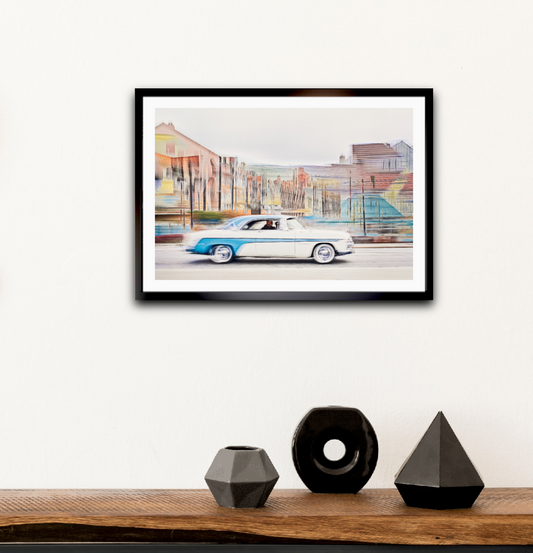 Vintage car automotive Limited Edition wall art print of American classic car by Douglas Carr Photography