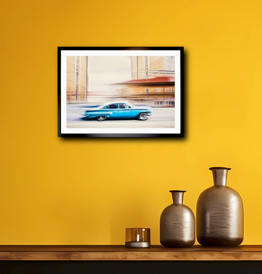American classic vintage car fine art prints on paper and metal wall art by Douglas Carr photography