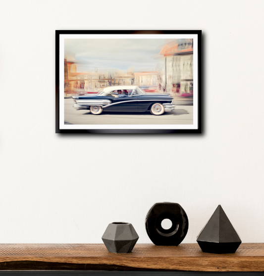 American vintage Cadillac classic car fine art photography wall art by Douglas Carr