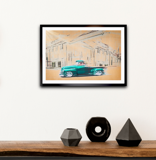 Automotive Limited Edition wall art print of American classic pickup truck by Douglas Carr Photography at Oslo Art Prints