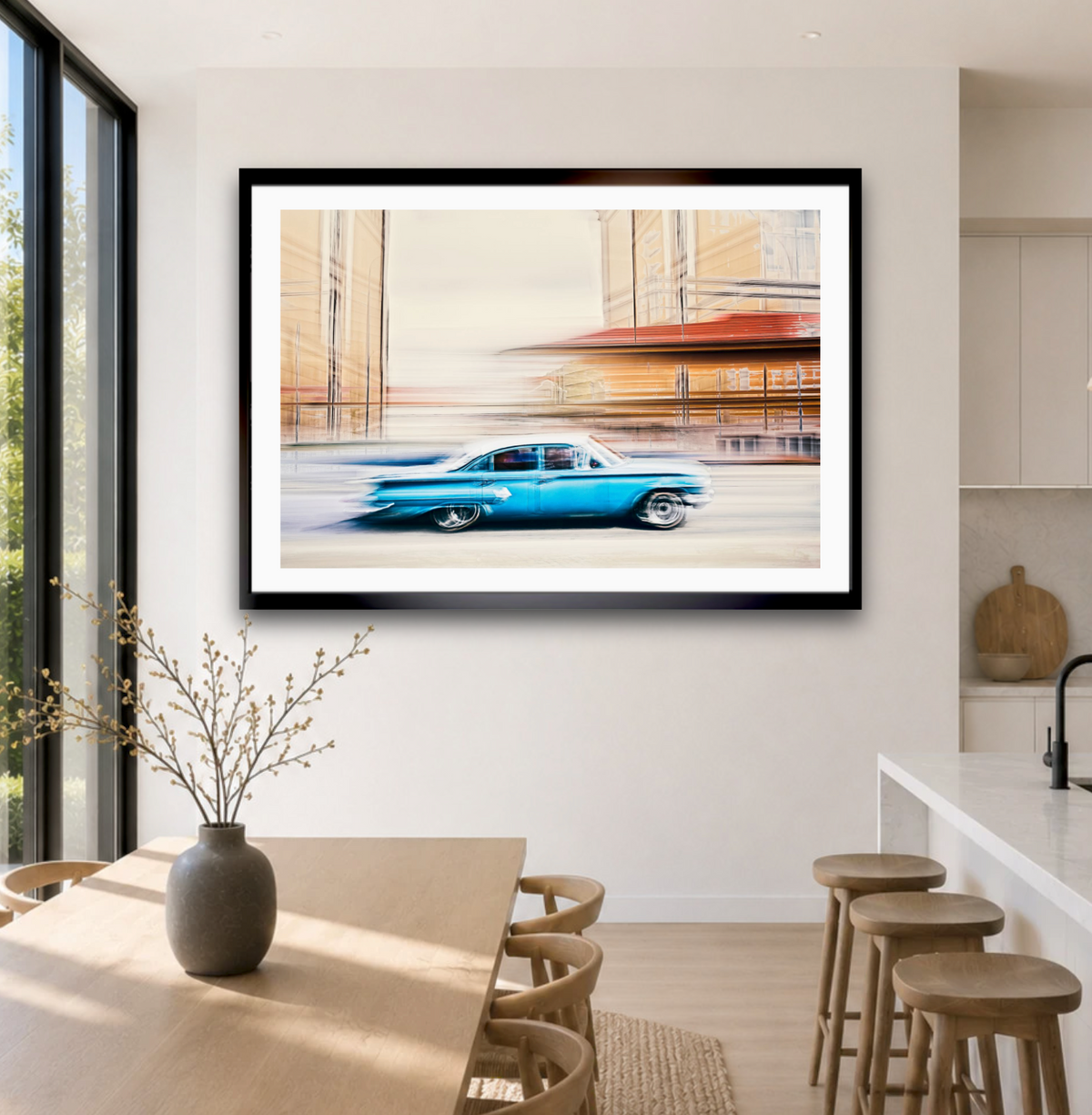 American classic vintage car fine art prints on paper and metal wall art by Douglas Carr photography 