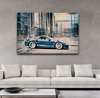 Automotive Limited Edition wall art print of German classic Porsche sports car by Douglas Carr Photography