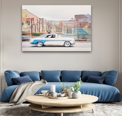Vintage car automotive Limited Edition wall art print of American classic car by Douglas Carr Photography