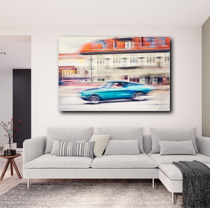 American automotive classic vintage mustang GT car fine art photography wall art prints art by Douglas Carr 