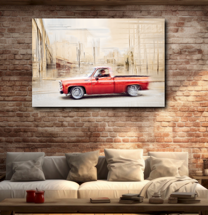 American classic vintage truck photography wall art prints art by Douglas Carr
