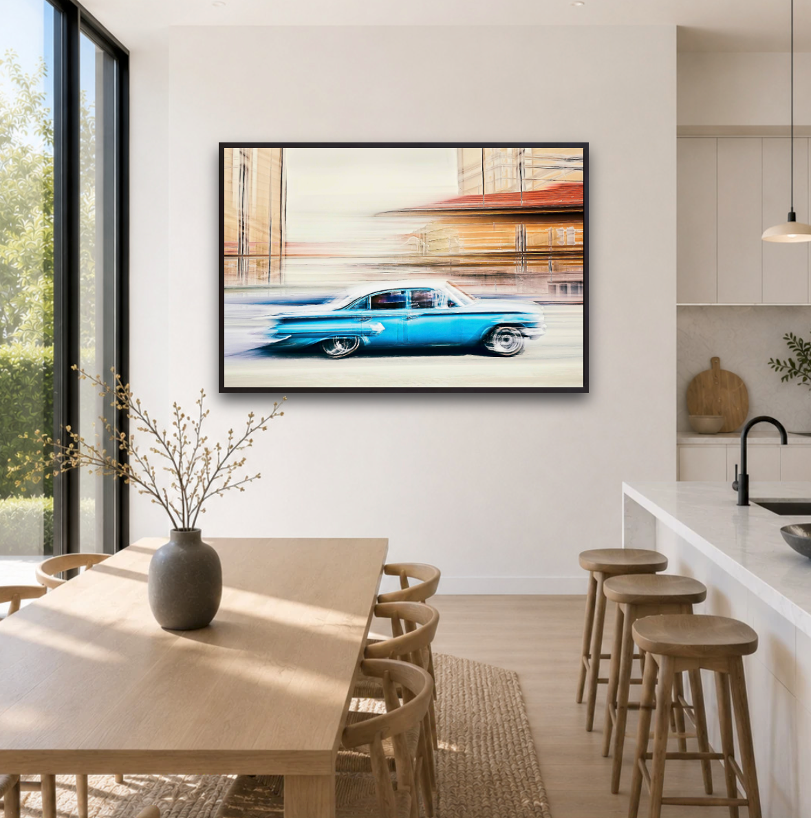 American classic vintage car fine art prints on paper and metal wall art by Douglas Carr photography 