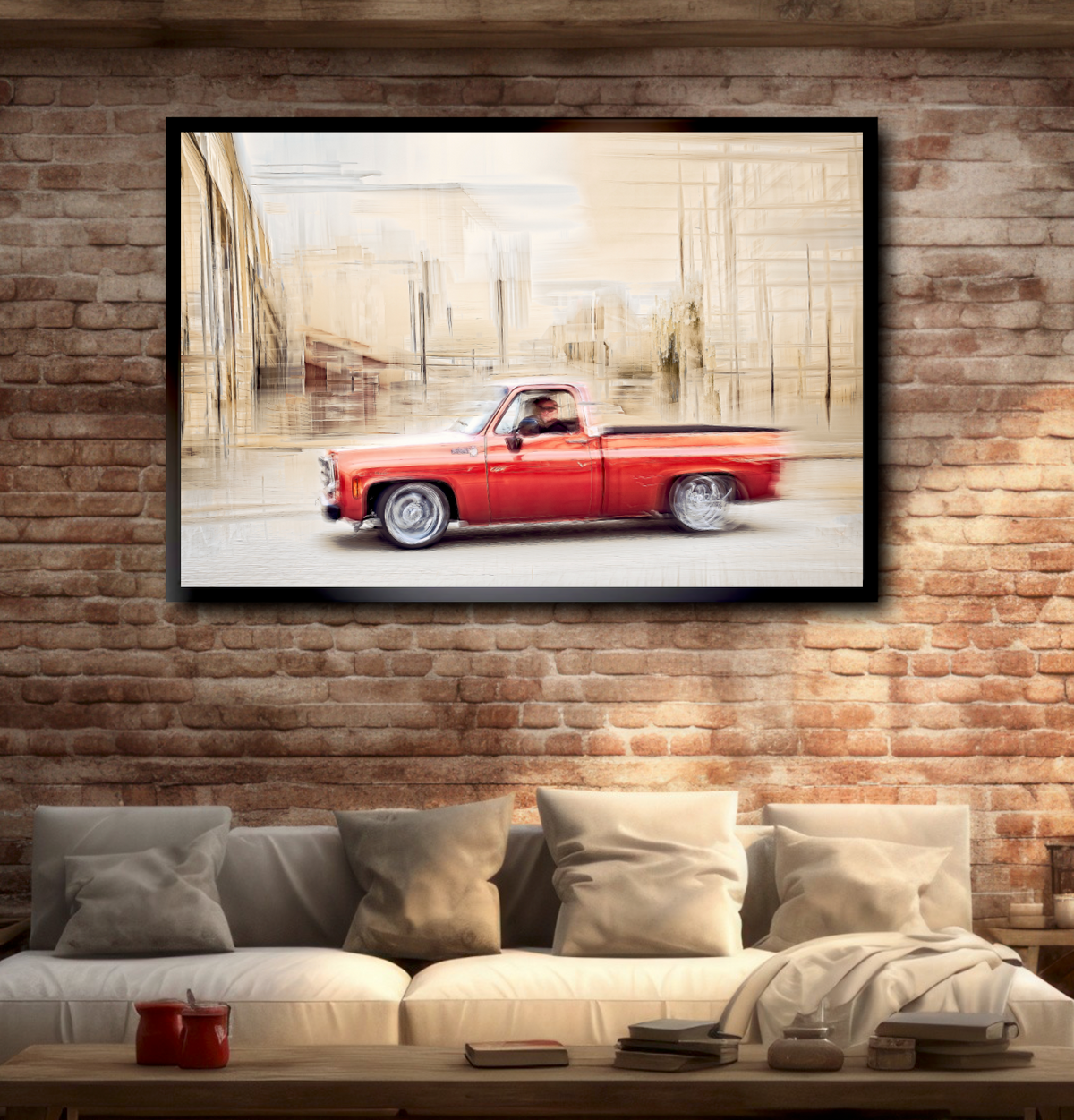 American classic vintage truck photography wall art prints art by Douglas Carr