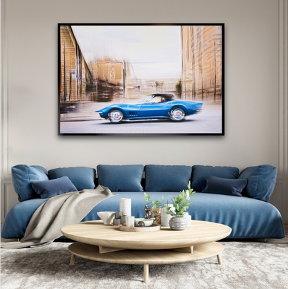 Vintage AMCAR, Sports cars & American classic car fine art wall photo prints. Art by Douglas Carr Photography. 