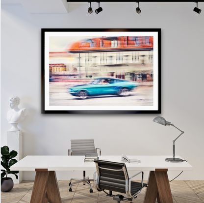 American automotive classic vintage mustang GT car fine art photography wall art prints art by Douglas Carr 