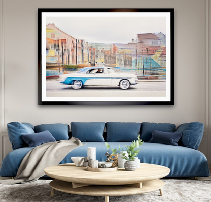 Vintage car automotive Limited Edition wall art print of American classic car by Douglas Carr Photography