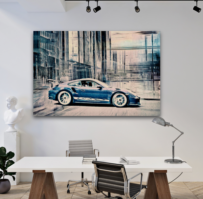 Automotive Limited Edition wall art print of German classic Porsche sports car by Douglas Carr Photography