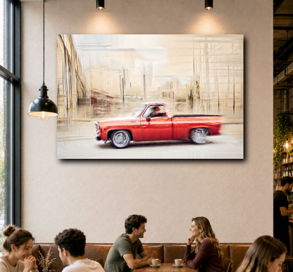 American classic vintage truck photography wall art prints art by Douglas Carr