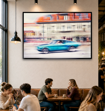 American automotive classic vintage mustang GT car fine art photography wall art prints art by Douglas Carr 