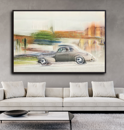 American classic vintage cars at Grensetreff  wall art art prints art by Douglas Carr photography 