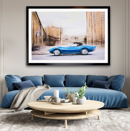Vintage AMCAR, Sports cars & American classic car fine art wall photo prints. Art by Douglas Carr Photography. 
