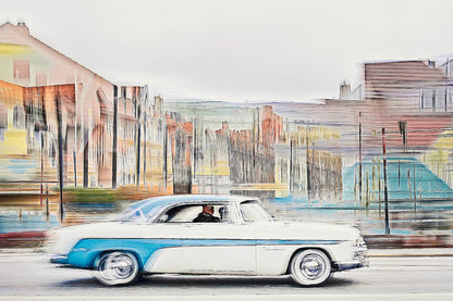 Vintage car automotive Limited Edition wall art print of American classic car by Douglas Carr Photography