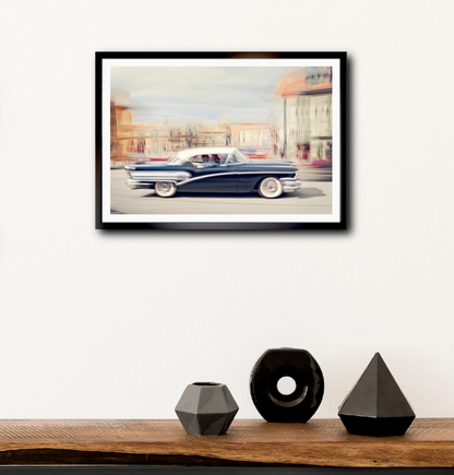 American vintage Cadillac classic car fine art photography wall art by Douglas Carr 