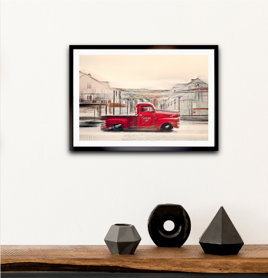 Automotive Limited Edition wall art print of American classic pickup truck by Douglas Carr Photography at Oslo Art Prints