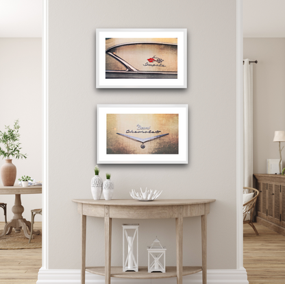1958 Chevrolet Impala American classic car  details fine art photography wall art print by Douglas Carr – Oslo Art Prints