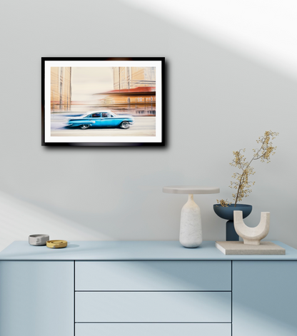 American classic vintage car fine art prints on paper and metal wall art by Douglas Carr photography 