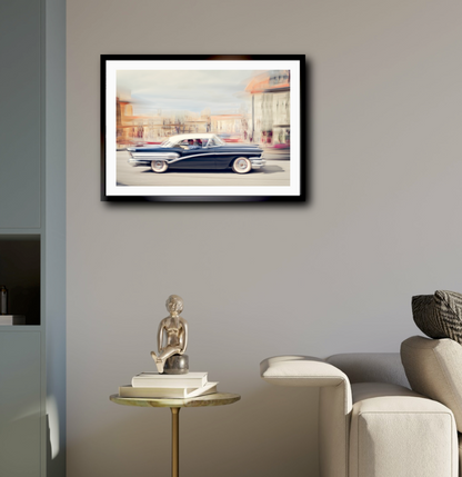 American vintage Cadillac classic car fine art photography wall art by Douglas Carr 