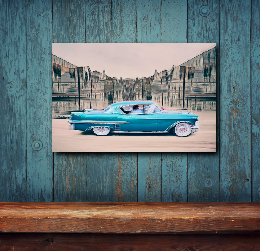 American automotive classic  Chevrolet Impala vintage AMCAR car wall art photography prints art by Douglas Carr 