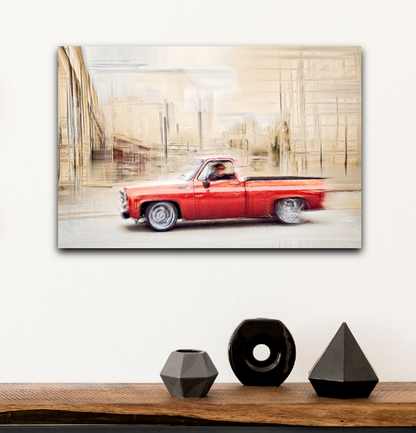 American classic vintage truck photography wall art prints art by Douglas Carr