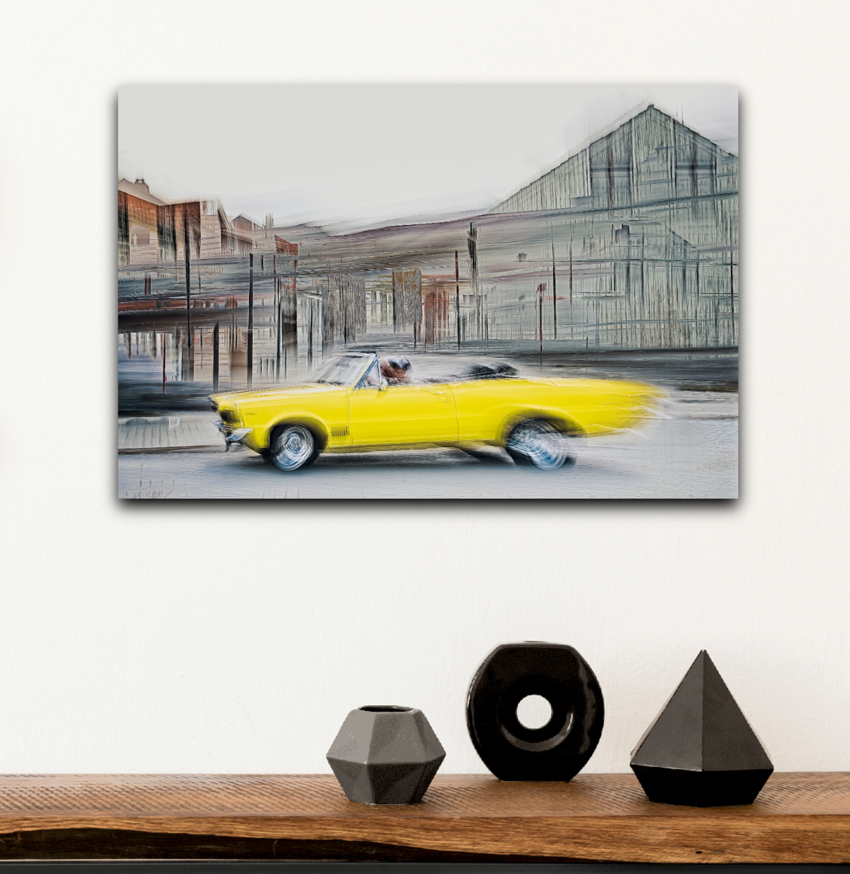 A 1970 American classic Chevrolet Impala convertible vintage car wall art photography prints art by Douglas Carr