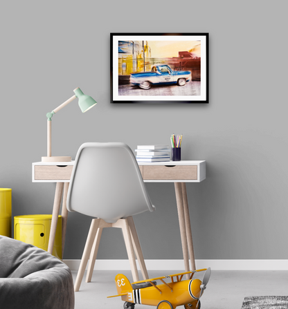 American classic vintage truck wall art photography prints art by Douglas Carr 