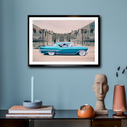 American automotive classic  Chevrolet Impala vintage AMCAR car wall art photography prints art by Douglas Carr 