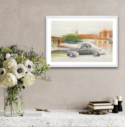American classic vintage cars at Grensetreff  wall art art prints art by Douglas Carr photography 