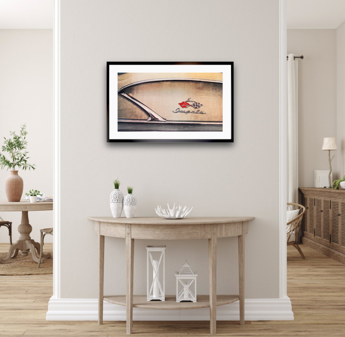 1958 Chevrolet Impala American classic car  details fine art photography wall art print by Douglas Carr – Oslo Art Prints