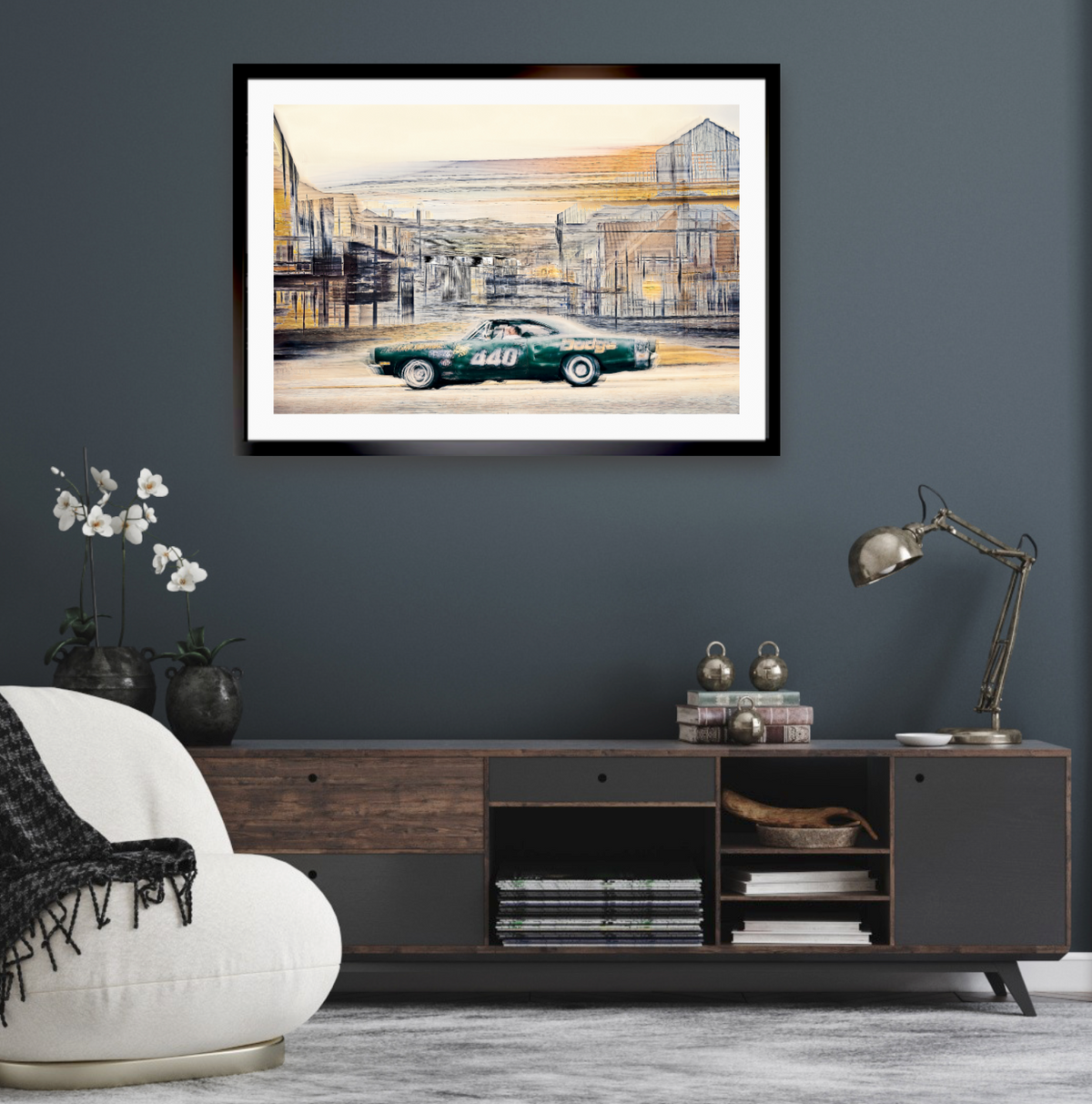 Automotive Limited Edition wall art print of American Dodge classic motor car by Douglas Carr Photography at Oslo Art Prints