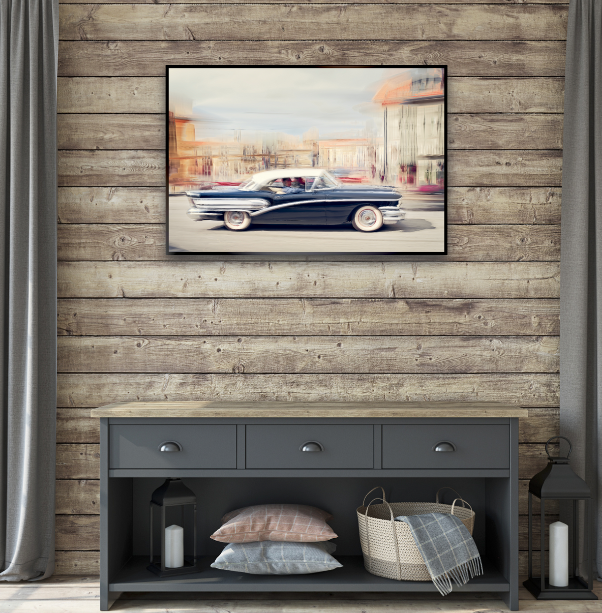 American vintage Cadillac classic car fine art photography wall art by Douglas Carr 