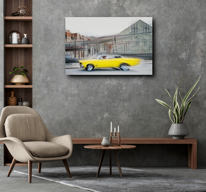 A 1970 American classic Chevrolet Impala convertible vintage car wall art photography prints art by Douglas Carr