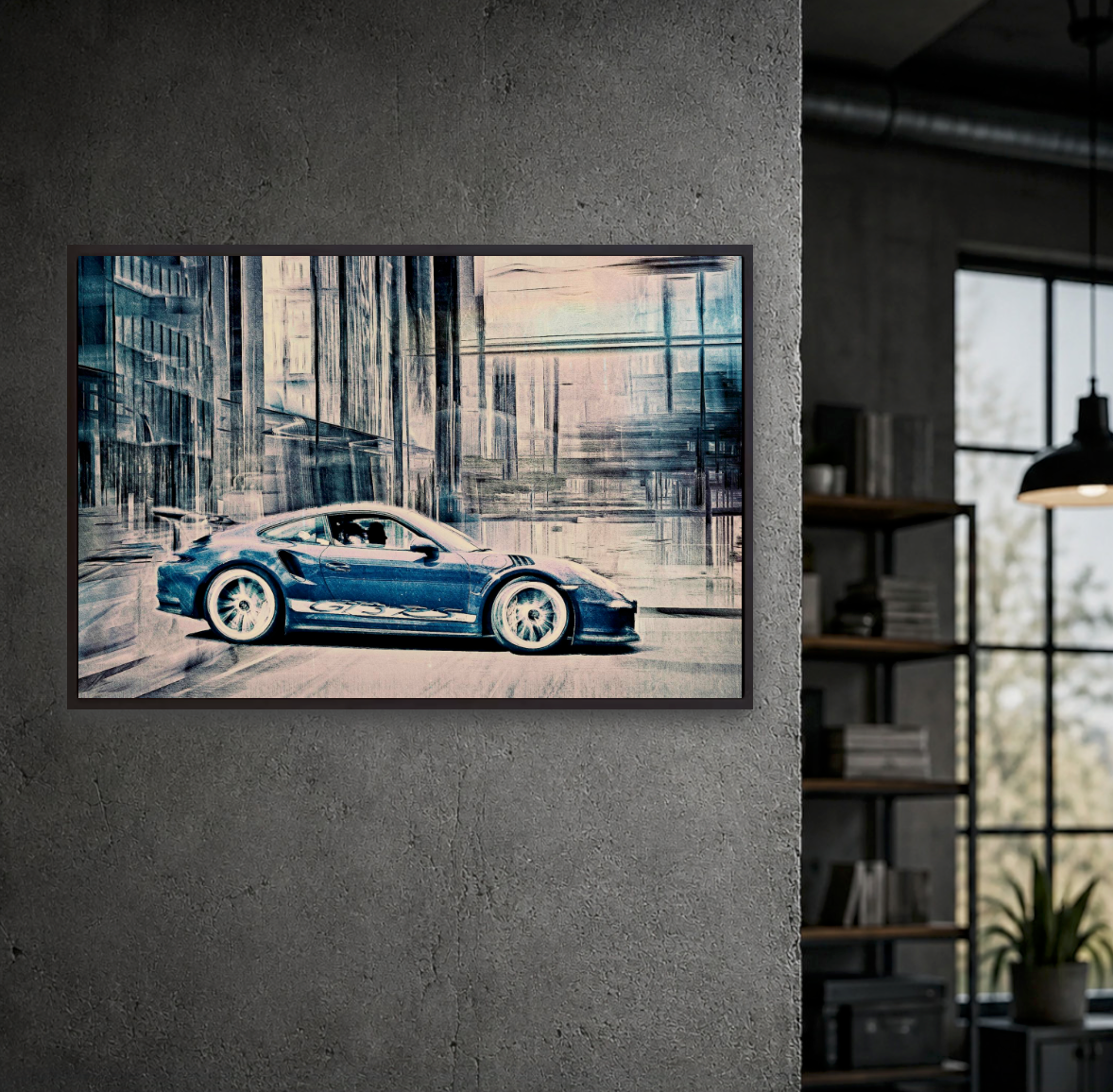 Automotive Limited Edition wall art print of German classic Porsche sports car by Douglas Carr Photography