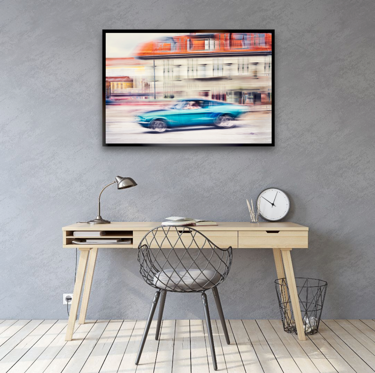 American automotive classic vintage mustang GT car fine art photography wall art prints art by Douglas Carr 
