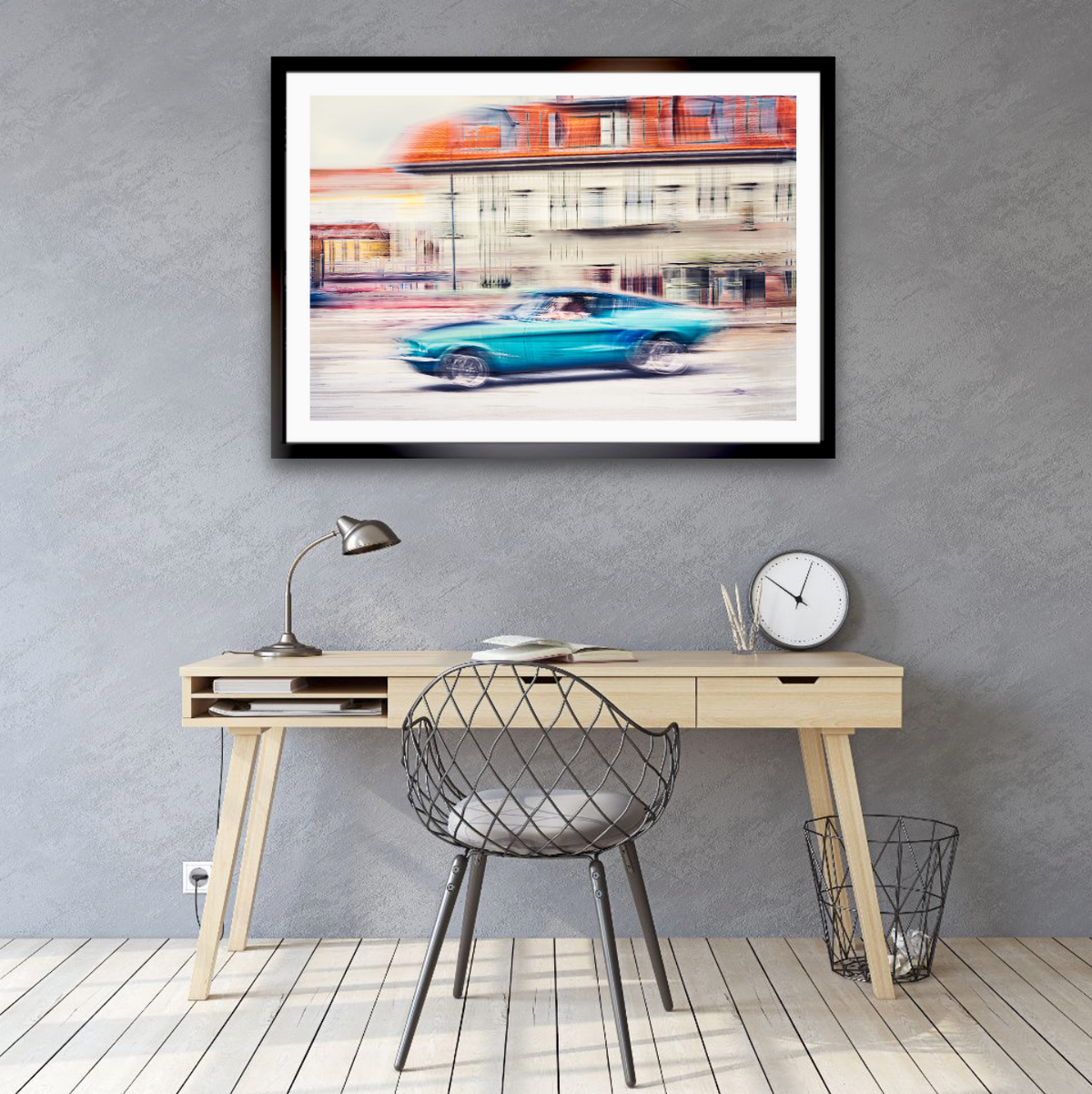 American automotive classic vintage mustang GT car fine art photography wall art prints art by Douglas Carr 