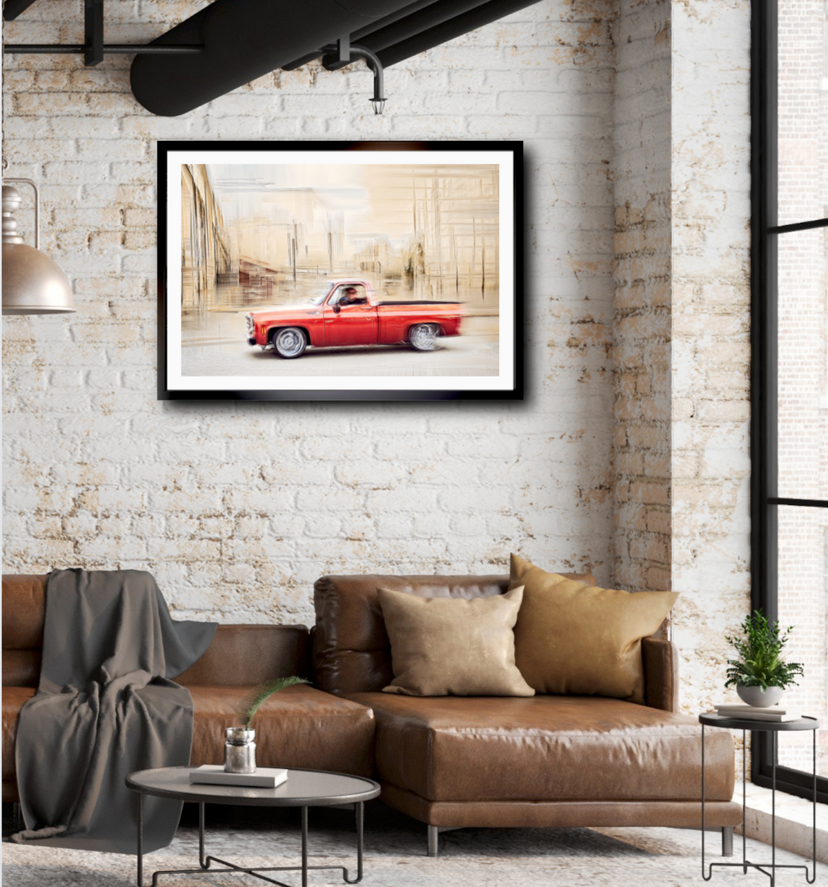 American classic vintage truck photography wall art prints art by Douglas Carr
