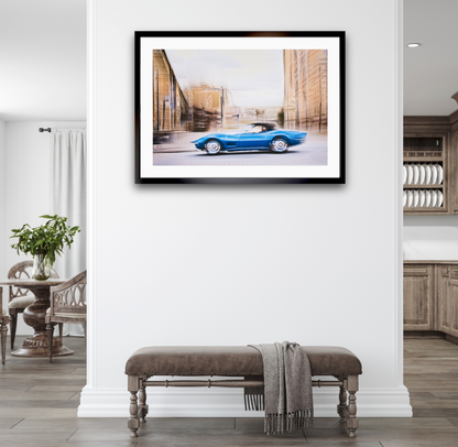 Vintage AMCAR, Sports cars & American classic car fine art wall photo prints. Art by Douglas Carr Photography. 