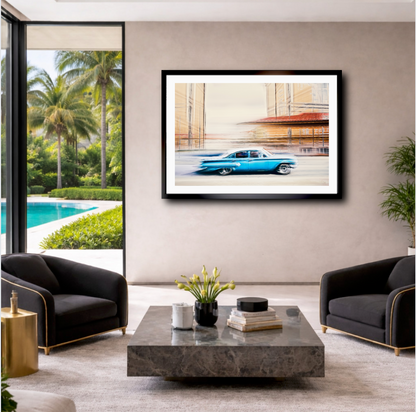 American classic vintage car fine art prints on paper and metal wall art by Douglas Carr photography 