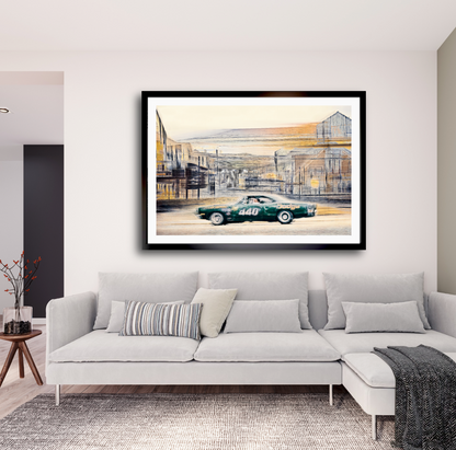Automotive Limited Edition wall art print of American Dodge classic motor car by Douglas Carr Photography at Oslo Art Prints