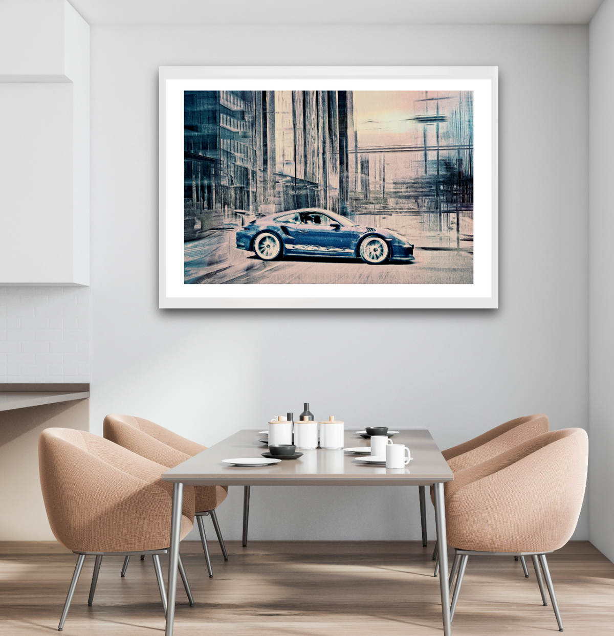 Automotive Limited Edition wall art print of German classic Porsche sports car by Douglas Carr Photography