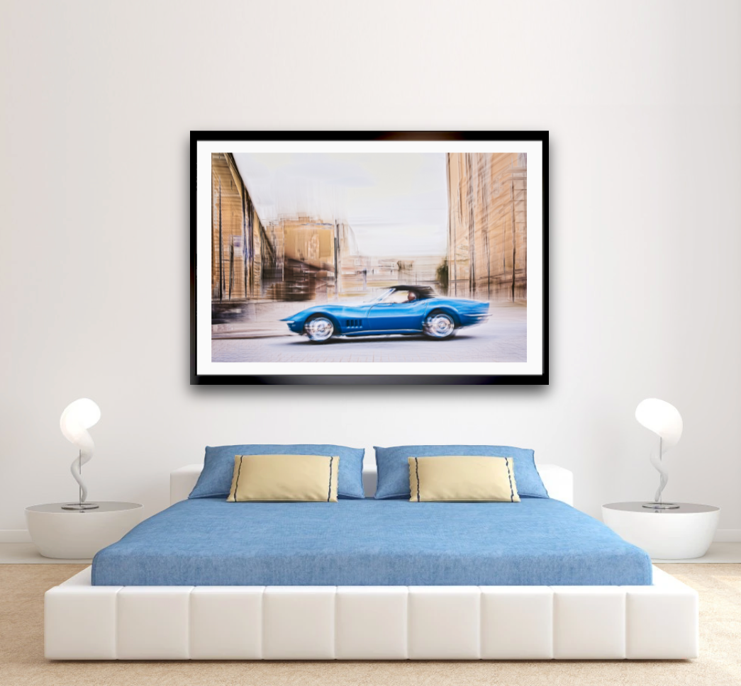 Vintage AMCAR, Sports cars & American classic car fine art wall photo prints. Art by Douglas Carr Photography. 