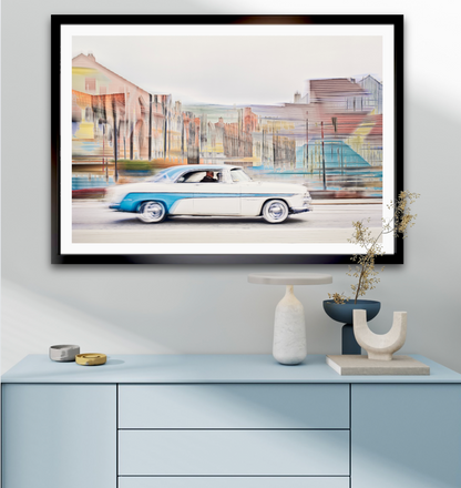 Vintage car automotive Limited Edition wall art print of American classic car by Douglas Carr Photography