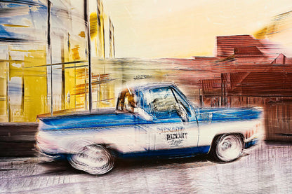 American classic vintage truck wall art photography prints art by Douglas Carr 