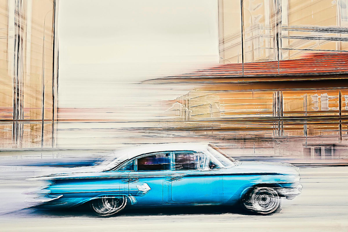 American classic vintage car fine art prints on paper and metal wall art by Douglas Carr photography 