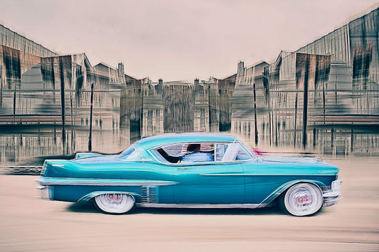 American automotive classic  Chevrolet Impala vintage AMCAR car wall art photography prints art by Douglas Carr 